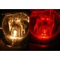 LED lamp - Ledson - 5-Led - BA9S / T4W - Rood - 24V LED lamp - Ledson - 5-Led - BA9S / T4W - Rood - 24V
