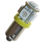 LED lamp - Ledson - 5-Led - BA9S / T4W - Amber - 24V LED lamp - Ledson - 5-Led - BA9S / T4W - Amber - 24V