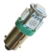 BA9S - T4W 12V 5 LED Grün (10W) - 320955