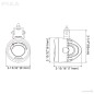 Extraljus - PIAA - 1100 P - 2.9" - 7.4cm - Driving - Set