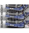 SCANIA R/S/G Serie 16+ TRUCK GRIFFIN-1 CATTLEGUARD - Medium & High bumper - 864544 - Bullbar / Lightbar / Bumperbar - Verstraler