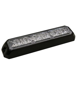 Blixtljus - Axixtech - M30 - 5" - 12.8cm - Klar - 5 blixtmönster - Vit - R65 - 12V-24V
