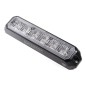 Blixtljus - Axixtech - M30 - 5" - 12.8cm - Klar - 5 blixtmönster - Vit - R65 - 12V-24V Blixtljus - Axixtech - M30 - 5" - 12.8cm - Klar - 5 blixtmönster - Vit - R65 - 12V-24V