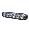 Blixtlampa Extra tunn 6x1W LED Strobe Xenon Amber - 500663