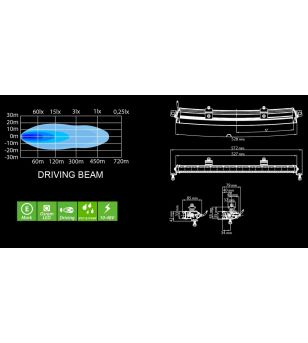 Juno C LED-bar med svängd design - 33501852