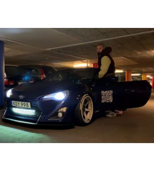 LED Lightbar - Ledson - Alfa - 20'' - smoke - Driving Spot Combo