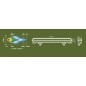 LED-ramp - Ledson - Alfa - 20.6" - 52.2cm - Smoke - Driving Spot Combo LED-ramp - Ledson - Alfa - 20.6" - 52.2cm - Smoke - Driving Spot Combo