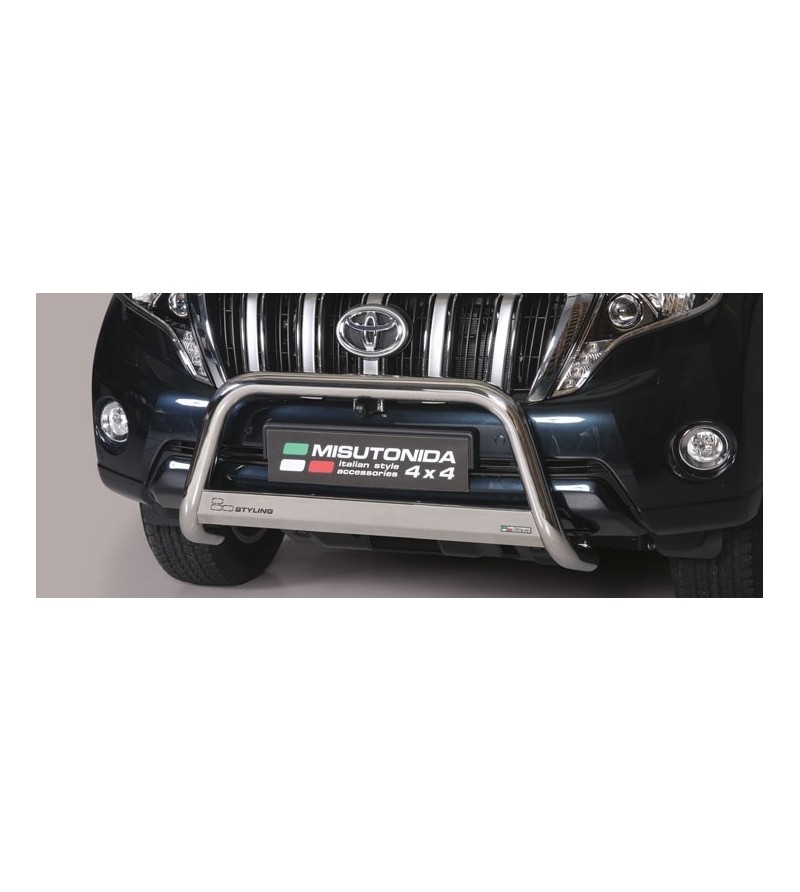 Land Cruiser 150 2014- Medium Bar EU - Black - EC/MED/266/PL - Bullbar / Lightbar / Bumperbar - Verstralershop