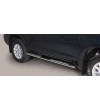 Land Cruiser 150 2014- Design Side Protection Oval - BLACK - DSP/255/PL - Sidebar / Sidestep - Verstralershop