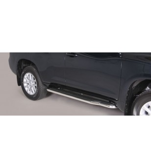 Land Cruiser 150 2014- Side Steps - BLACK - P/255/PL - Sidebar / Sidestep - Verstralershop