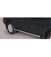 Land Cruiser 150 2014- Grand Pedana ø 76 - BLACK - GP/255/PL - Sidebar / Sidestep - Verstralershop