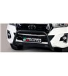 TOYOTA HILUX 21+ EC Approved Medium Bar Black Coated - EC/MED/490/PL - Bullbar / Lightbar / Bumperbar - Verstralershop