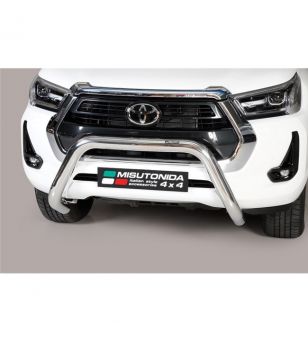 TOYOTA HILUX 21+ EC Approved Super Bar Inox - EC/SB/490/IX - Bullbar / Lightbar / Bumperbar - Verstralershop