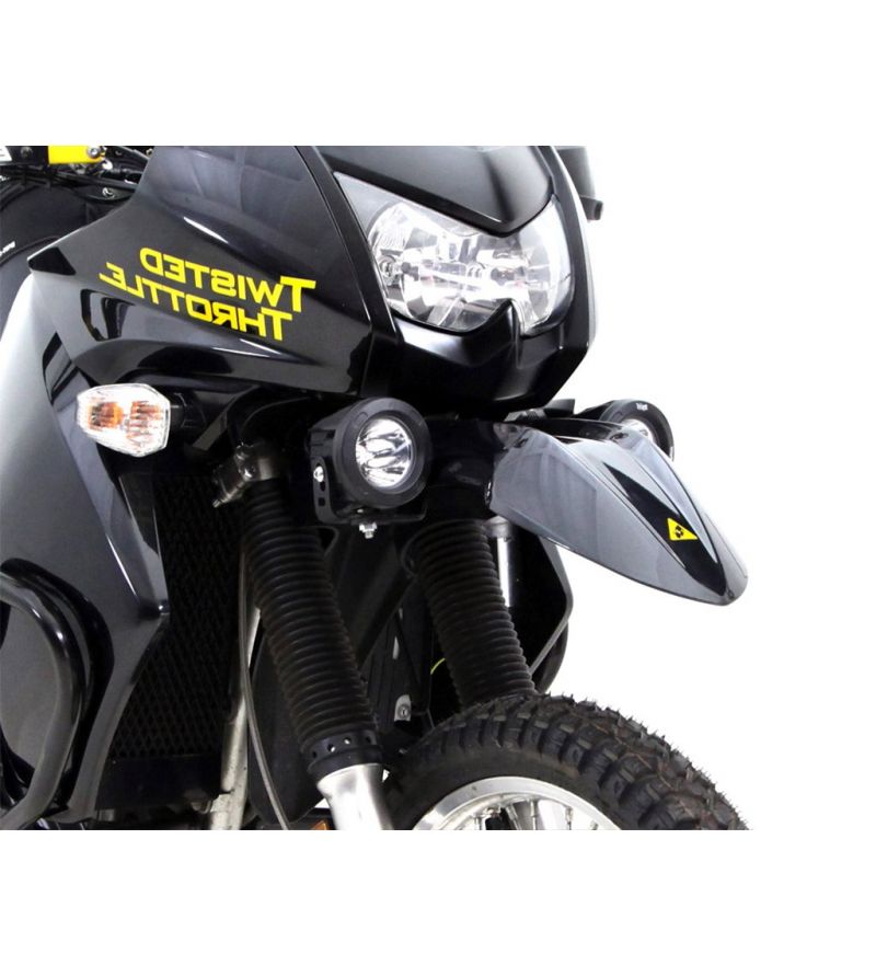 DENALI Light Mount Kawasaki KLR650E '08-'18 - LAH.08.10000 - Lights and Styling DENALI Light Mount Kawasaki KLR650E '08-'18 - LAH.08.10000 - Lights and Styling