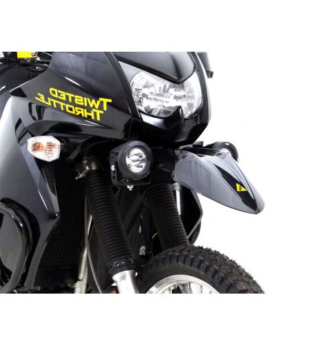 DENALI Light Mount Kawasaki KLR650E '08-'18 - LAH.08.10000 - Lights and Styling