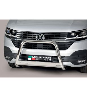 Volkswagen Transporter T6.1 2019- Medium Bar ø63 EU - EC/MED/466/IX - Bullbar / Lightbar / Bumperbar - Verstralershop