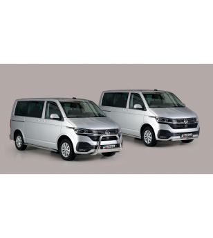 Volkswagen Transporter T6.1 2019- Medium Bar ø63 EU - EC/MED/466/IX - Bullbar / Lightbar / Bumperbar - Verstralershop