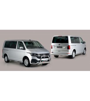 Volkswagen Transporter T6.1 2019- Sidebar Protection SWB - TPS/396/SWB - Sidebar / Sidestep - Verstralershop