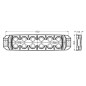 Flitser - 911 Signal - F6S - 12 led - 4.3" - 11cm - Veelkleurig - 19 flitspatronen - Wit/Amber/Rood/Blauw - R65 - 12V-24V Flitser - 911 Signal - F6S - 12 led - 4.3" - 11cm - Veelkleurig - 19 flitspatronen - Wit/Amber/Rood/Blauw - R65 - 12V-24V