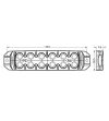 911 Signal F6S Single/Split Strobe 12 LED mehrfarbig R65 - 23901 - Lights and Styling