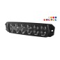 Blitzleuchte - 911 Signal - F6S - 12 led - 4.3" - 11cm - Mehrfarbig - 19 Blitzmuster - Weiß/Amber/Rot/Blau - R65 - 12V-24V Blitzleuchte - 911 Signal - F6S - 12 led - 4.3" - 11cm - Mehrfarbig - 19 Blitzmuster - Weiß/Amber/Rot/Blau - R65 - 12V-24V