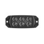 Warning light - 911 Signal - F3S - 6 led - 2.5" - 6.3cm - Multicolor - 19 flash patterns - White/Amber/Red/Blue - R65 - 12V-24V Warning light - 911 Signal - F3S - 6 led - 2.5" - 6.3cm - Multicolor - 19 flash patterns - White/Amber/Red/Blue - R65 - 12V-24V