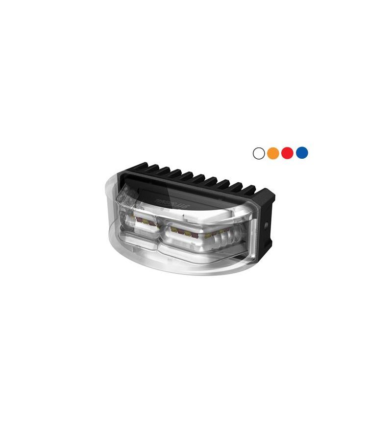 911 Signal CRESCENT Strobe 8 led multicolor R65 - 23602 - Lights and Styling