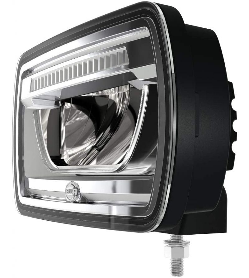 Extraljus - Hella - Jumbo - Stående montering - 9.4" - 23.8cm - LED - Positionsljus Vit - Driving Extraljus - Hella - Jumbo - Stående montering - 9.4" - 23.8cm - LED - Positionsljus Vit - Driving