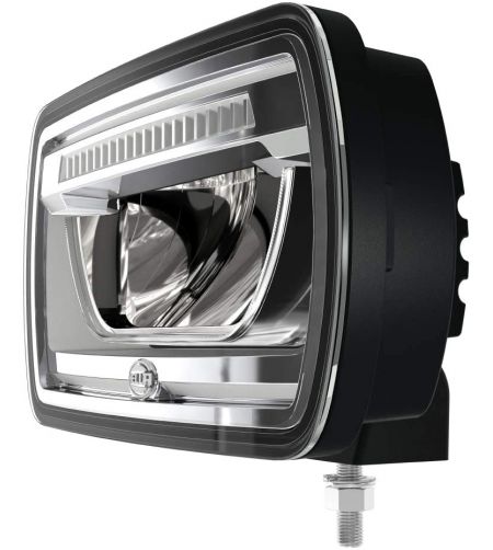 Driving light - Hella - Jumbo - Standing assembly - 9.4" - 23.8cm - LED - Position light White - Driving