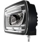 Driving light - Hella - Jumbo - Standing assembly - 9.4" - 23.8cm - LED - Position light White - Driving