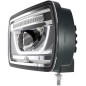 Driving light - Hella - Jumbo - Standing assembly - 9.4" - 23.8cm - LED - Position light White - Driving