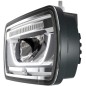 Driving light - Hella - Jumbo - Hanging mounting - 9.4" - 23.8cm - LED - Position light White - Driving