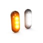 Dagrijverlichting - Denali - T3 Switchback Signaalverlichting - 2.9" - 7.4cm - Wit/Amber - Set