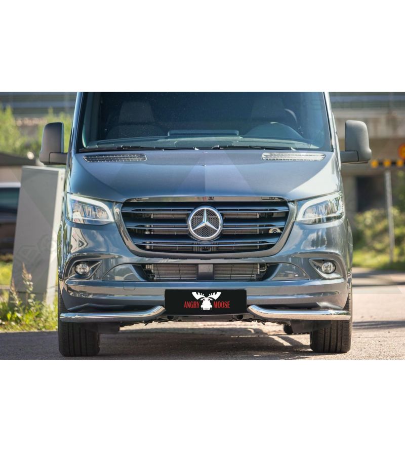 MB SPRINTER 18+ CITYBAR Corner set - BLACK - 1C1-SPR19-B - Bullbar / Lightbar / Bumperbar - Verstralershop