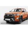 TOYOTA HILUX 21+ SPOILERBAR WITH BUMPER PLATE - BLACK - 83563371 - Lights and Styling