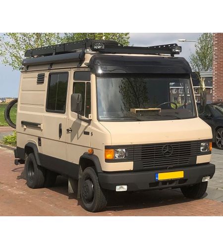Zonneklep - Smoke - Mercedes - Vario - H2