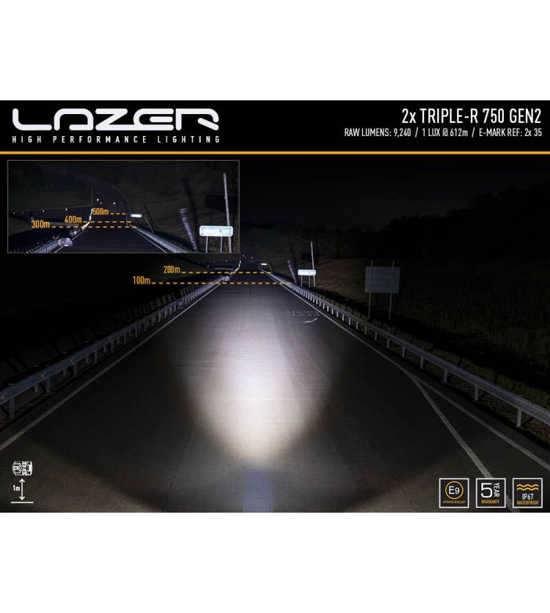 Renault Trafic 2019+ -- LAZER LAMPS KÜHLERGRILL-KIT RENAULT