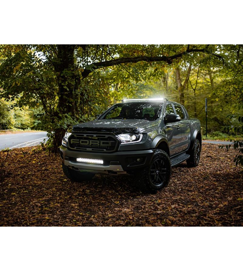 Amber LED Raptor Style 3-Light Grille Kit For Ford Ranger 2019-2023