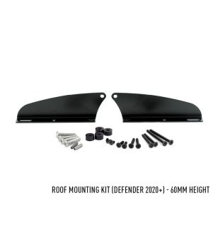 Defender 2020+ Lazer Roofbar Mount Kit 60mm - 3001-DEF20-60-K - Lights and Styling