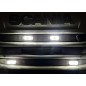 Double burner - Omnius - 5" - 12.6cm - LED - Klar - Weiß - 24V 