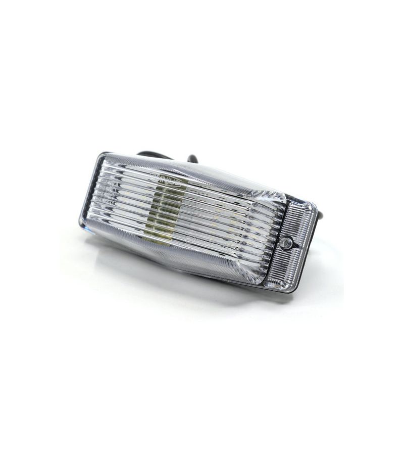 Double burner - Omnius - 5" - 12.6cm - LED - Klar - Weiß - 24V 