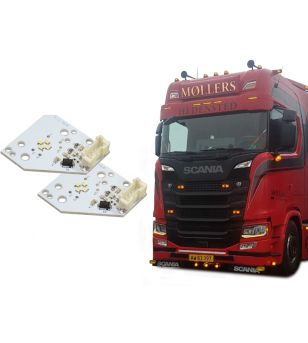 LED Position light Scania R/S 2016+ - amber