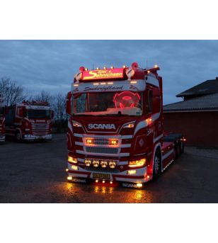 LED-reflektorlampa Scania R/S 2016+ bärnsten - 54405