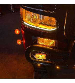 LED-reflektorlampa Scania R/S 2016+ bärnsten - 54405