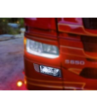 LED Position light fog lamp Scania R/S 2016+ - xenon white - 54401 - Lights and Styling
