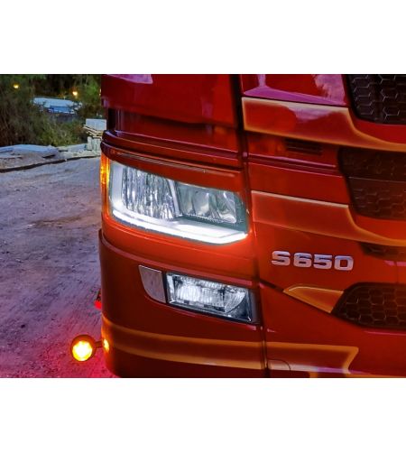 Daytime running lights - Ledson - Position light - Fog lights - 24V - Set - Scania - R - 2016-2022