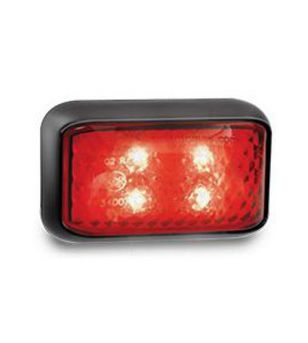 Markeerlicht LED 58x35mm Rood - 6502986 - Lights and Styling