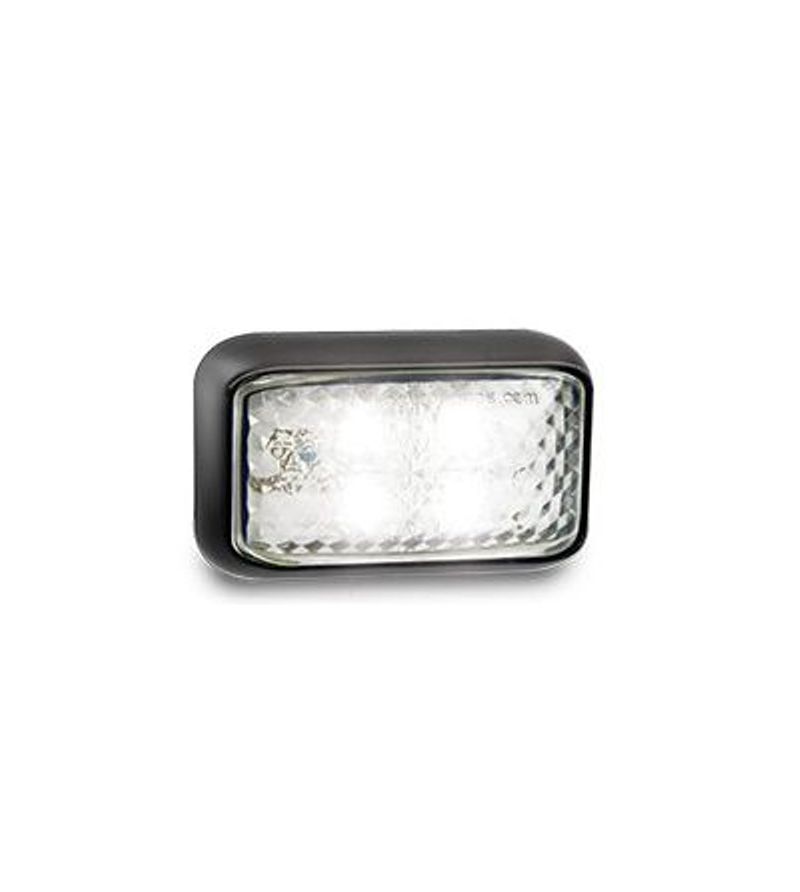 Markeerlicht LED 58x35mm Xenon wit - 6502993 - Lights and Styling