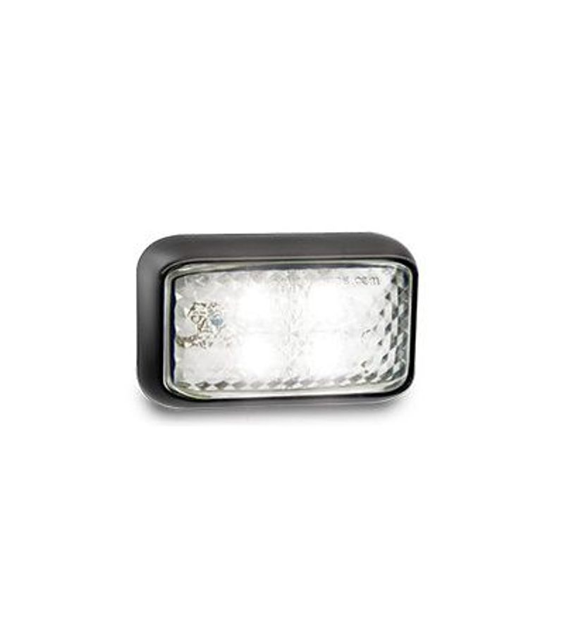 Markeringsljus LED 58x35mm Xenon vit - 6502993 Markeringsljus LED 58x35mm Xenon vit - 6502993