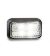 Markeringsljus LED 58x35mm Xenon vit - 6502993